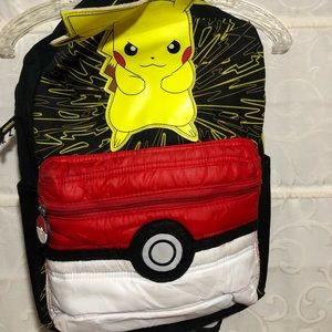 Limited edition Pikachu 3D backpack
